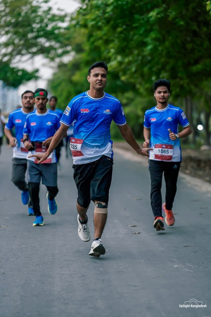 Morning run at Aftabnagar